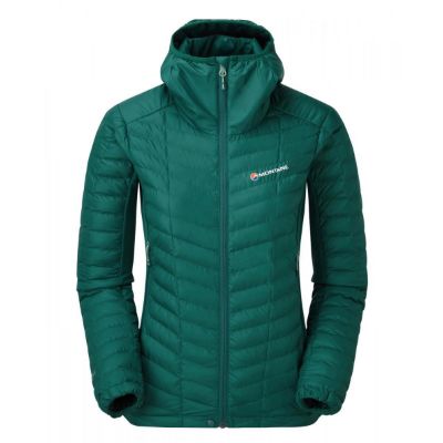 Montane Fem Phoenix Stretch Jacka Wakame Green